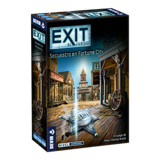 EXIT Secuestro en Fortune City Juego de Mesa Devir