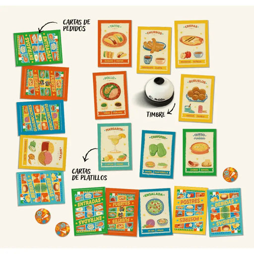 El Camarero Mexicano Juego de Mesa