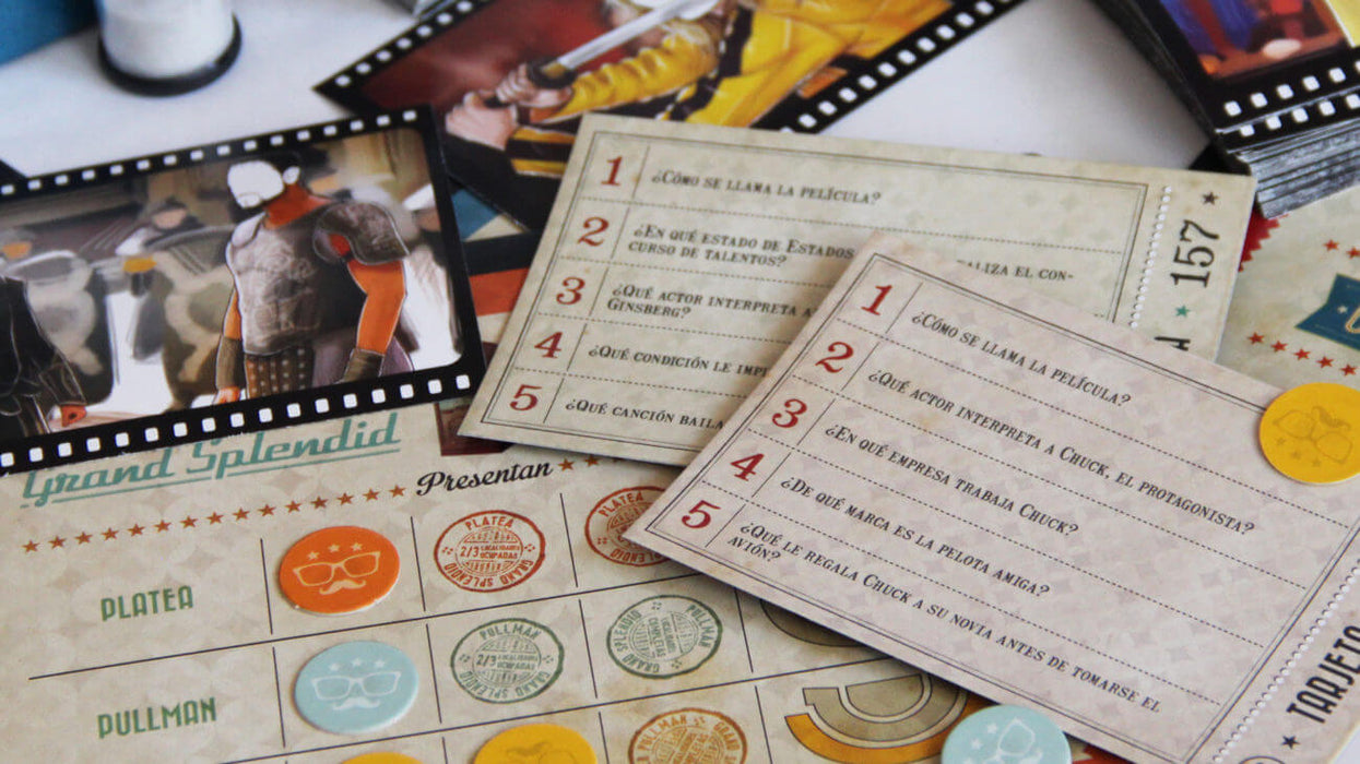 El Cinefilo Juego de Mesa Maldón