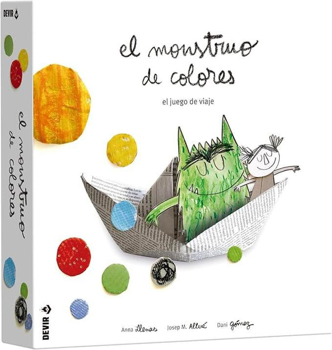 El Monstruo de Colores Edición de Viaje Juego de Mesa Devir