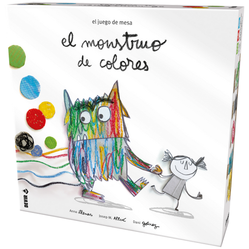 El Monstruo de Colores juego de Mesa Devir