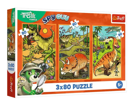 El Mundo de los Dinosaurios Rompecabezas 160 Piezas Trefl