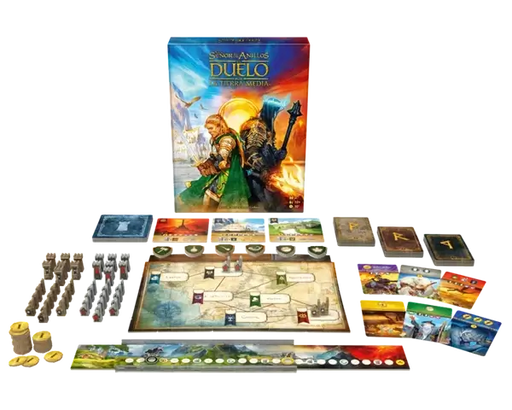 El Señor de los Anillos Duelo por la Tierra Media Juego de Mesa La Casa de la Educadora
