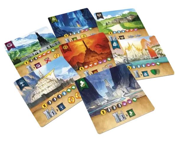 El Señor de los Anillos Duelo por la Tierra Media Juego de Mesa La Casa de la Educadora