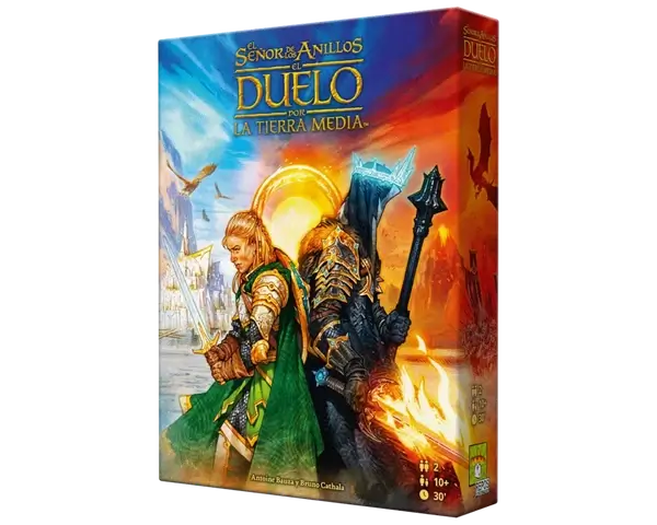 El Señor de los Anillos Duelo por la Tierra Media Juego de Mesa La Casa de la Educadora