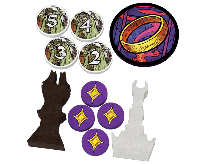 El Señor de los Anillos: Las Dos Torres El Juego de Bazas Juego de Mesa La Casa de la Educadora