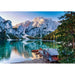 Emerald Lake Braies Rompecabezas Compact Pro Ecología 1000 Piezas Clementoni