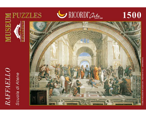 Escuela Atenas Raffaello Rompecabezas 1000 Piezas Ricordi