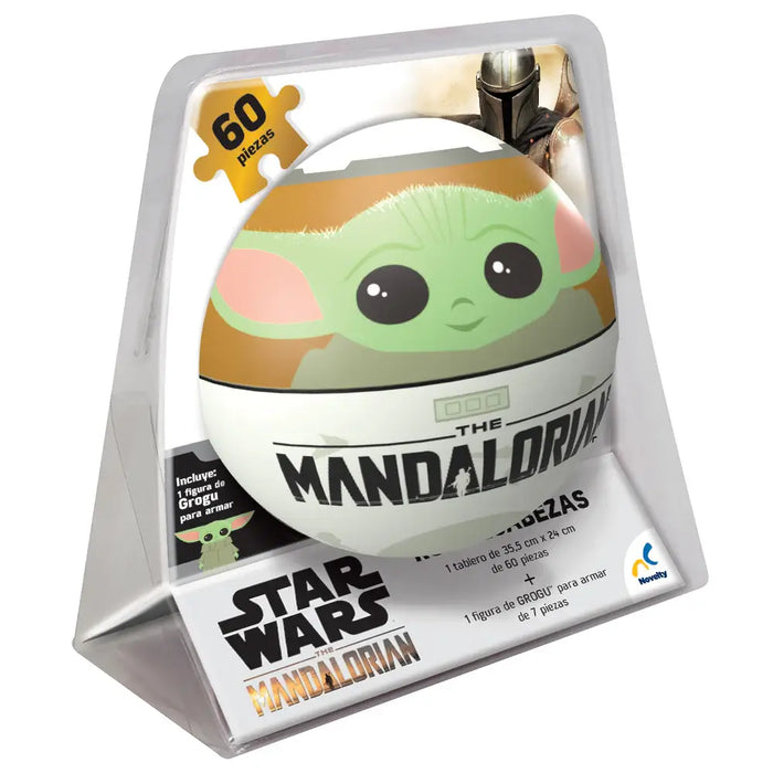 Esfera Tin Star Wars The Mandalorian Rompecabezas 60 Piezas Novelty