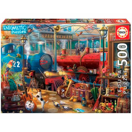 Estacion De Tren Enigmatic Rompecabezas 500 Piezas Educa