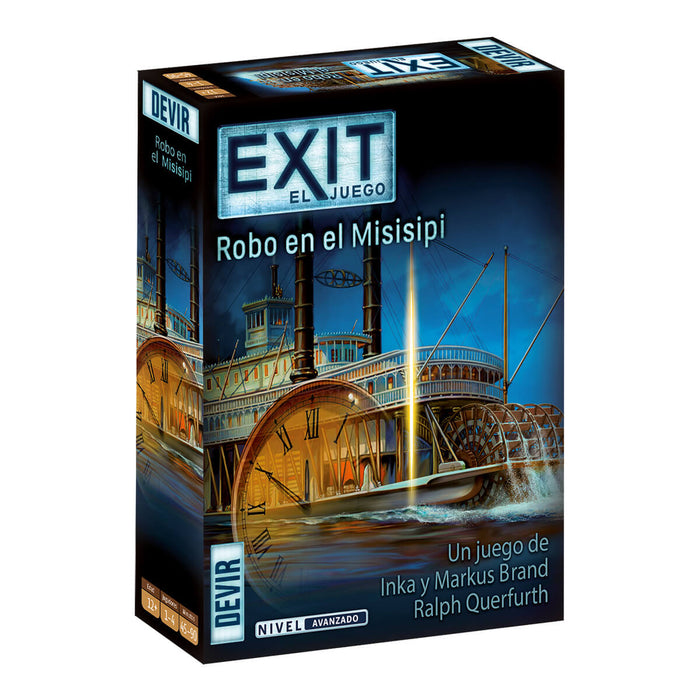 Exit 14 Robo en el Mississipi Juego de Mesa Devir