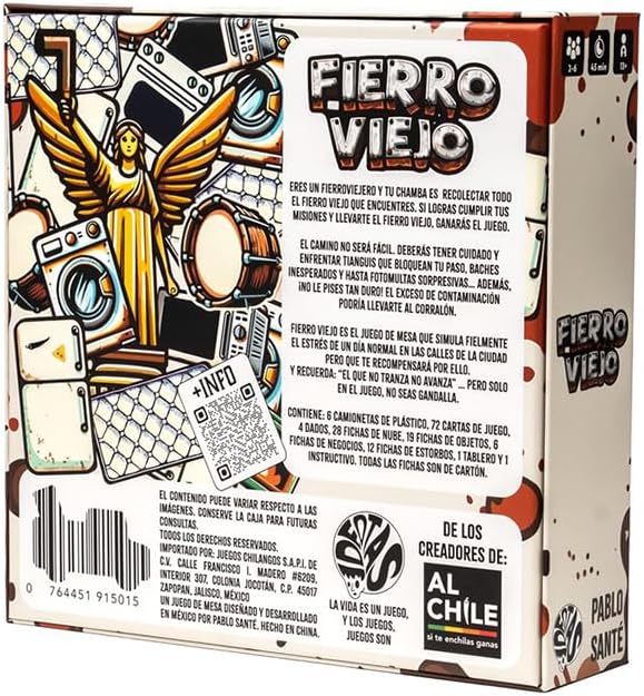 Fierro Viejo Juego de Mesa Ideotas