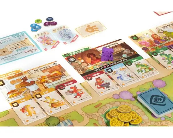 Flamecraft Juego de Mesa La Casa de la Educadora