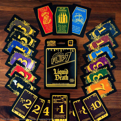 Flip 7 Liquid Death Juego de Mesa Devir
