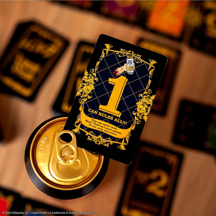 Flip 7 Liquid Death Juego de Mesa Devir