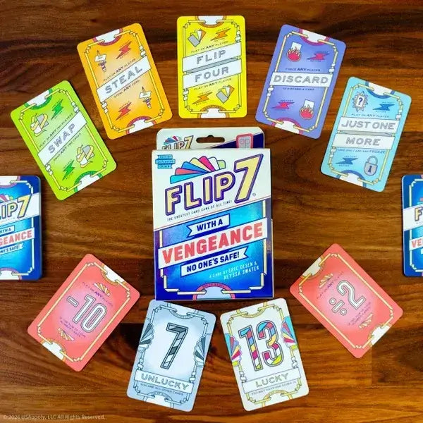 Flip 7 With A Vengeance Juego de Mesa Devir