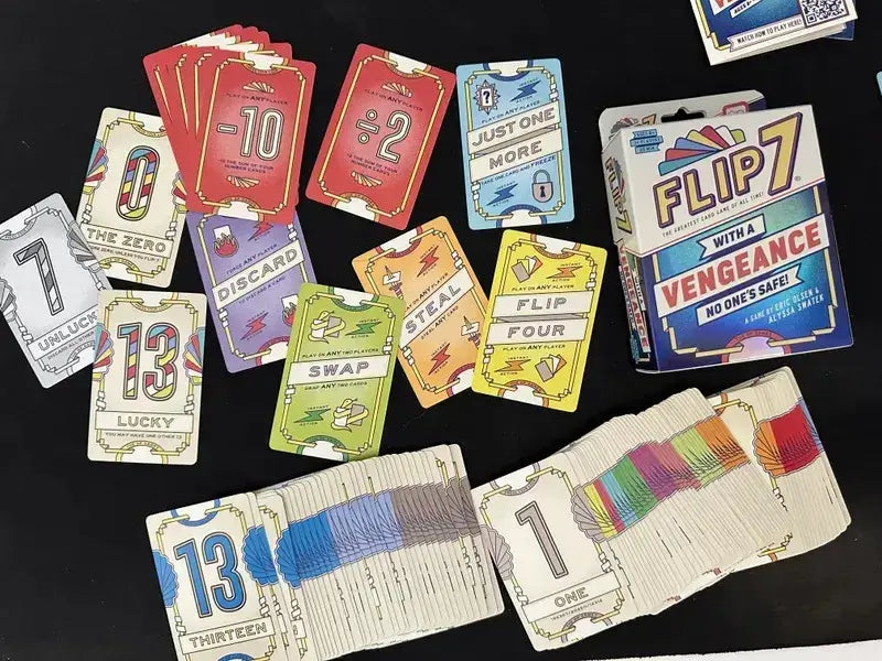Flip 7 With A Vengeance Juego de Mesa Devir