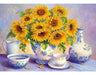 Florero Girasoles Rompecabezas 500 Piezas Trefl 