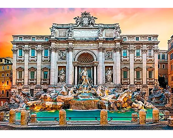 Fontana Di Trevi Rompecabezas 500 piezas Trefl