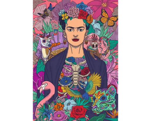 Frida Kahlo Alma Floresciente Rompecabezas 1000 Piezas Trefl