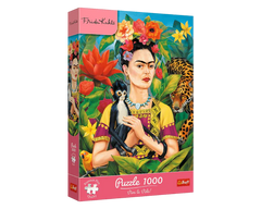 Frida Kahlo, Retrato en la Jungla - Rompecabezas de 1000 Piezas 
