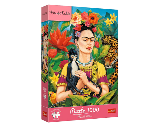 Frida Kahlo, Retrato en la Jungla - Rompecabezas de 1000 Piezas 