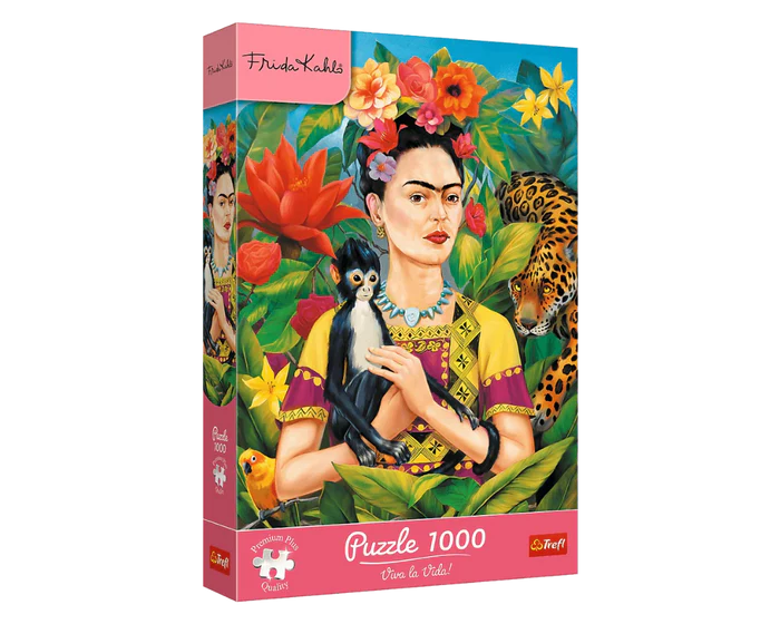 Frida Kahlo, Retrato en la Jungla - Rompecabezas de 1000 Piezas 