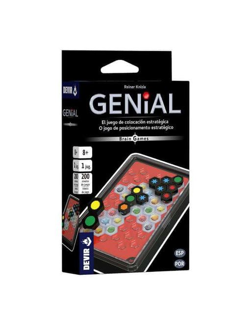 GENIAL Brain Game Juego de Mesa Devir