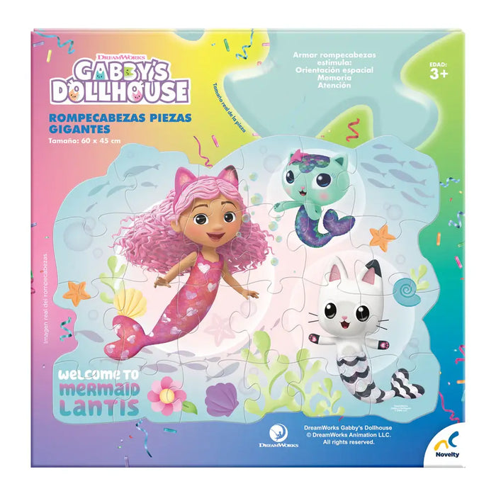 Gabby´s Dollhouse Rompecabezas Piezas Gigantes Novelty