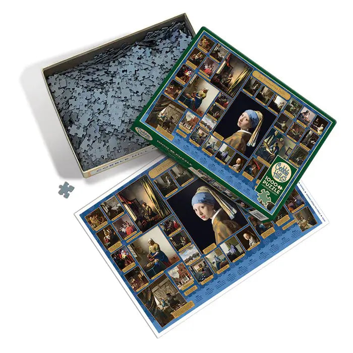 Galeria Vermeer Rompecabezas 1000 Piezas Cobble Hill