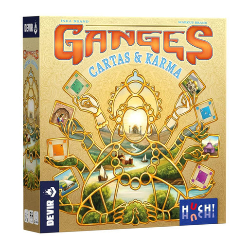 Ganges Cartas & Karma Juego de Mesa Devir