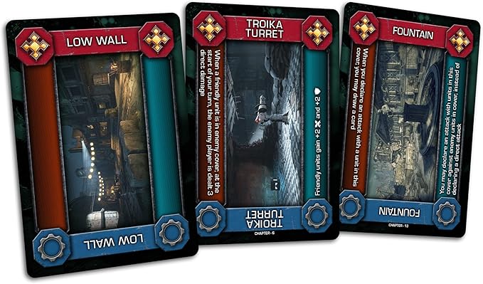 Gears of War The Card Game Juego de Mesa Steam Forge Games