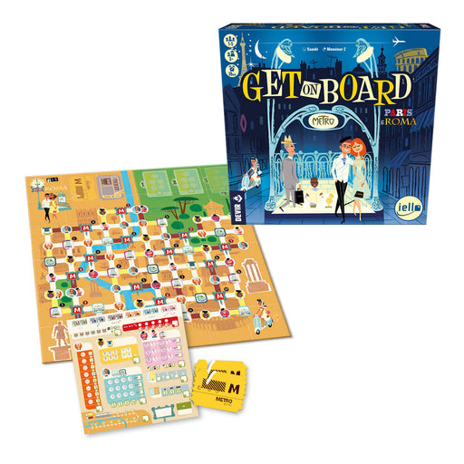 Get on Board New Paris & Roma Juego de Mesa Devir