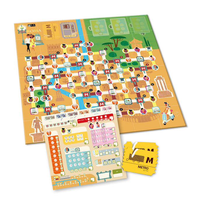 Get on Board New Paris & Roma Juego de Mesa Devir