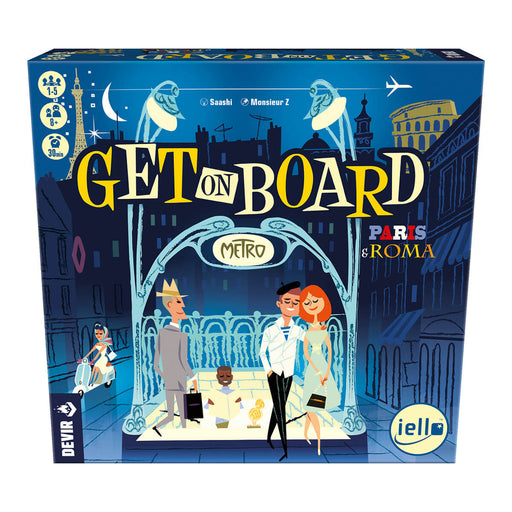 Get on Board New Paris & Roma Juego de Mesa Devir