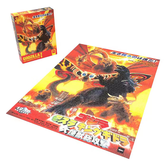 Godzilla, Mothra and King Ghidorah Giant Monsters All-Out Attack Rompecabezas 1000 Piezas Usaopoly