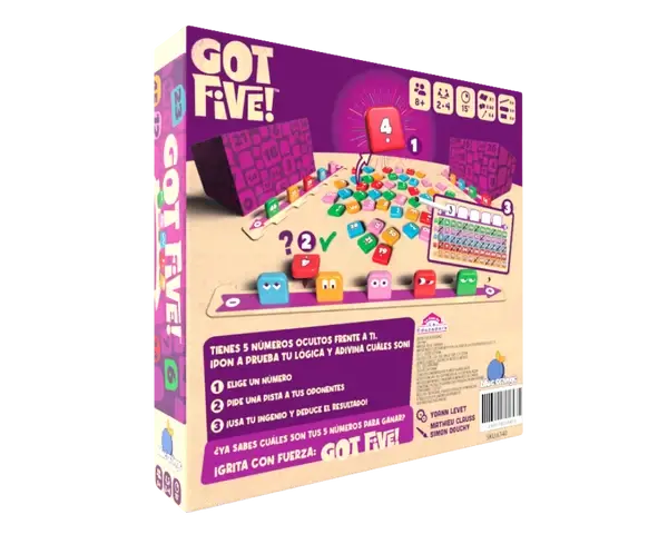 Got Five! Juego de Mesa La Casa de la Educadora