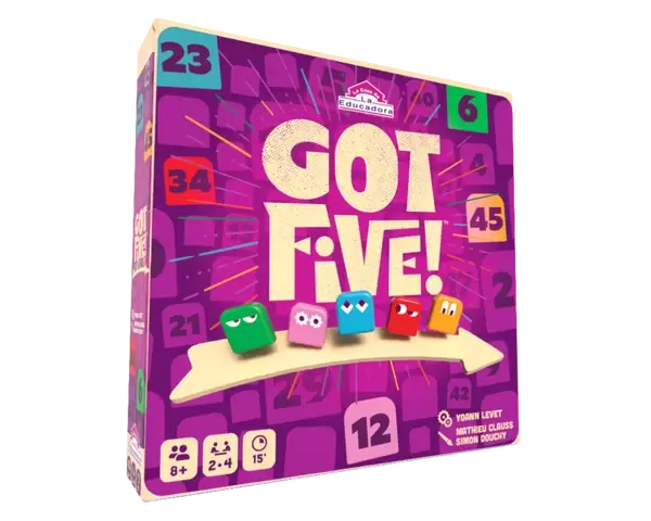Got Five! Juego de Mesa La Casa de la Educadora