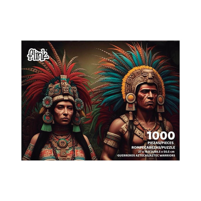 Guerreros Aztecas Rompecabezas Flink 1000 Piezas