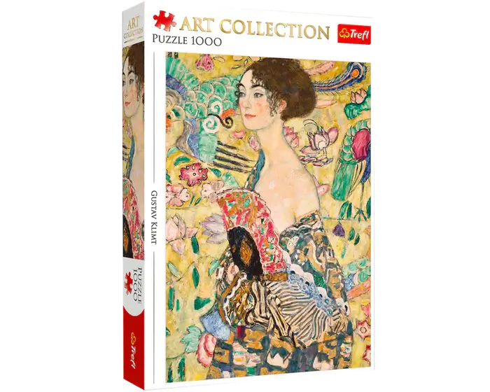 Gustav Klimt Dama con Abanico Rompecabezas Trefl 1000 Piezas
