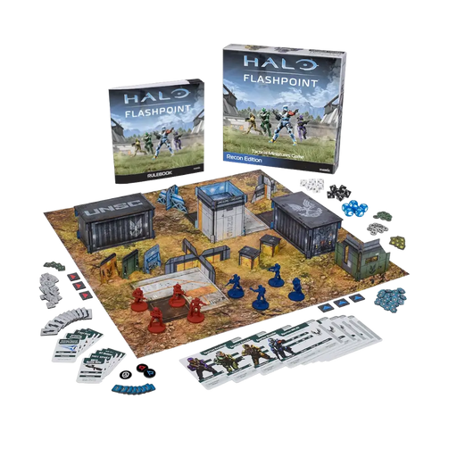 Halo Flashpoint Edición Recon Box Juego de Mesa Mantic