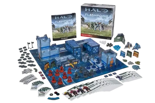 Halo Flashpoint Edición Spartan Box Juego de Mesa Mantic