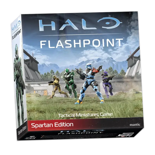 Halo Flashpoint Edición Spartan Box Juego de Mesa Mantic