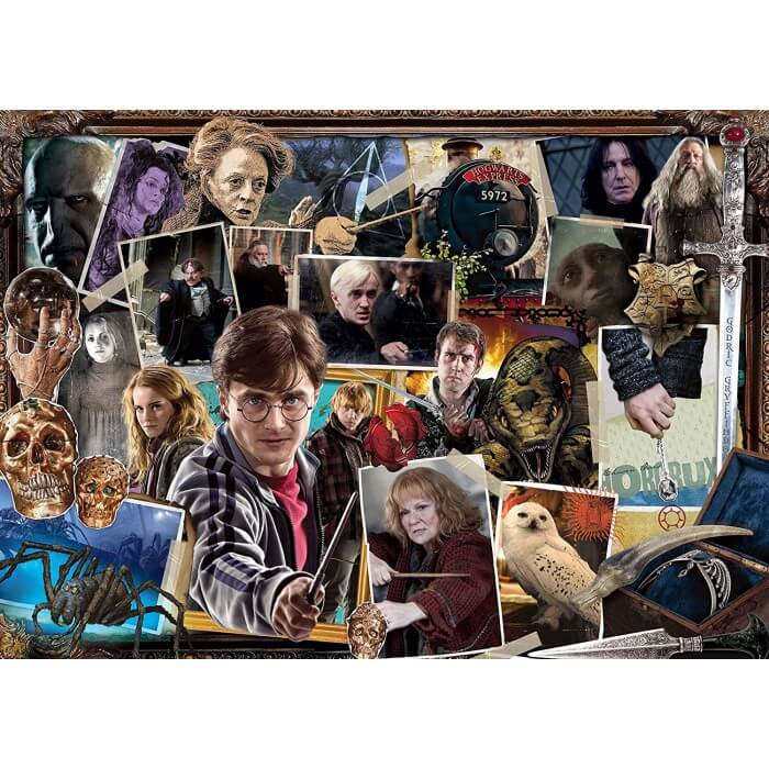 Harry Potter vs Voldemort Rompecabezas 1000 Piezas Ravensburger