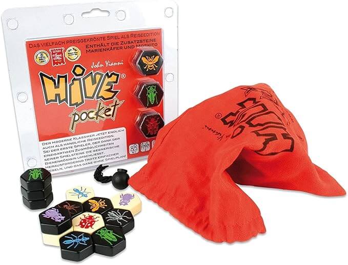 Hive Edición de Bolsillo Juego de Mesa Devir