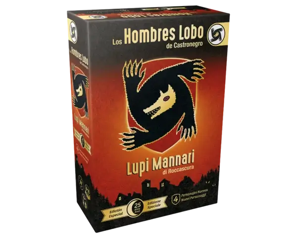 Hombres Lobo de Castronegro Edición 25 Aniversario Juego de Mesa La Casa de la Educadora