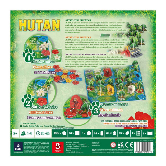 Hutan Juego de Mesa Devir