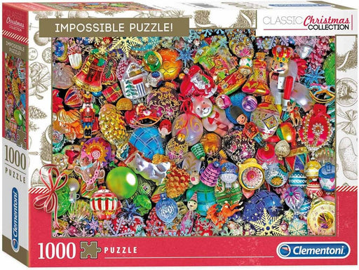 Impossible Adornos Esferas de Navidad Rompecabezas 1000 Piezas Clementoni