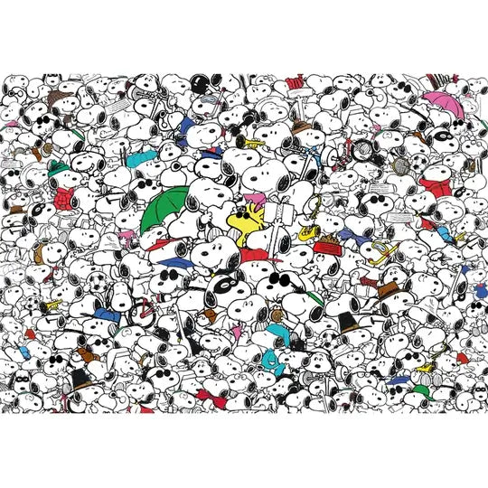 Impossible Peanuts Rompecabezas Compact Pro Ecología 1000 Piezas Clementoni