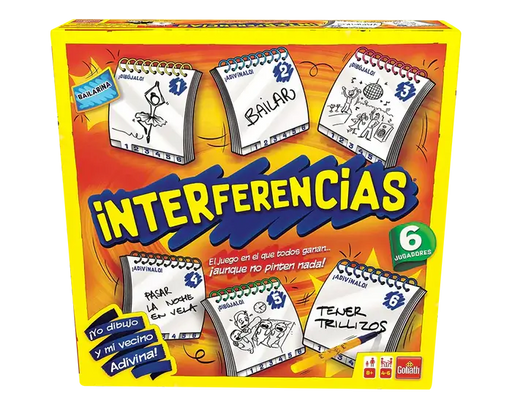 Interferencias Juego de Mesa Goliath